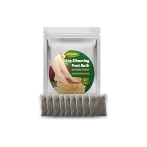 Natural Herbal Ginger Foot Bath Bags Relaxing Foot Soak Pouches For Leg Care And Body Relaxation