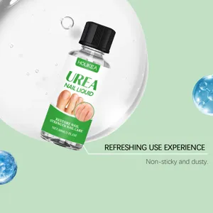 HOUKEA liquide de soin des ongles à l'urée 30ml pour nourrir les ongles secs des mains et pieds.