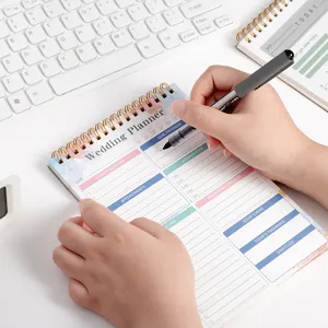 Vista dettagliata del wedding planner con checklist giornaliera e layout di pianificazione sposa.