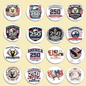 US 250. Jahrestag Gedenkanstecker Abzeichen, patriotische Adler Brosche Ornament