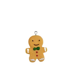 Lindo colgante de hombre de jengibre de resina para accesorios de joyería DIY y collares