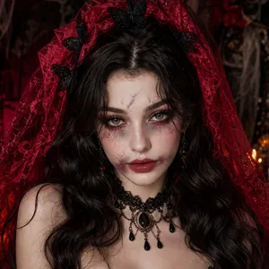 Halloween realista cicatrice viso tatuaggio adesivo impermeabile opaco per trucco festa.
