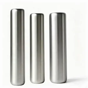 Stainless steel ice pack cylindrical cooling block for food preservation cooler bags