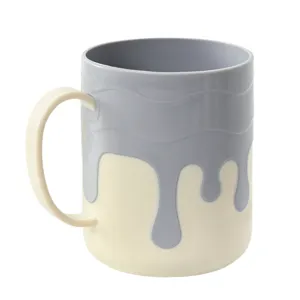 Modern Minimalistisch Plastic Mondwaterbeker Creatief Tweekleurig Tandenborstelbeker Huishouden Badkamer Waterbeker Beker