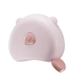 Cute cartoon bear portable retractable soft tape measure for body waist and bust sizing