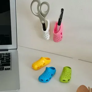 Mini zoccolo scarpa portaspazzolino a parete multicolore organizer da bagno simpatico