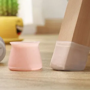 Silicone chair leg protector anti-slip table foot pad quiet furniture floor protection cover