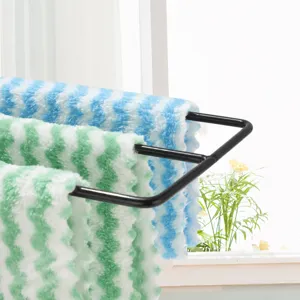 Kitchen sponge holder dishcloth rack wall mounted sink drain storage organizer for home