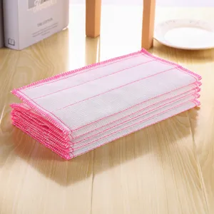 Panno da cucina in cotone rinforzato strofinaccio assorbente sgrassante panno pulizia