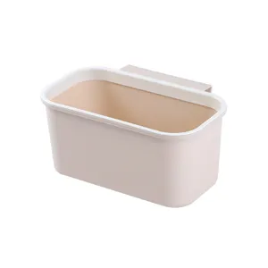 Cesto Portaoggetti Sospeso da Comodino per Dormitorio in Plastica Organiser per Telefono e Varie Scatola Portaoggetti per Testata Letto
