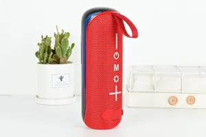 Mini haut-parleur Bluetooth portable avec connexion TWS, boîte de son en tissu sans fil pour voyage.