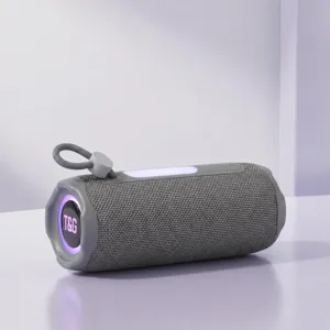 Portable Wireless Bluetooth Speaker Outdoor TWS Stereo Heavy Bass RGB Ambient Light Portable Wireless Audio Player