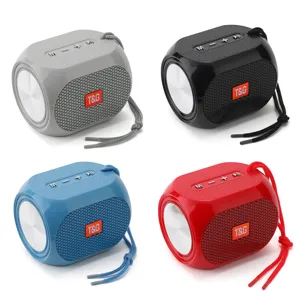 Wasserdichter tragbarer kabelloser Bluetooth-Lautsprecher mit Riemen Mini-Subwoofer