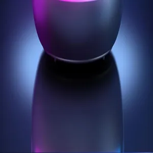 Altoparlante bluetooth portatile compatto senza fili con luci LED e bassi profondi.
