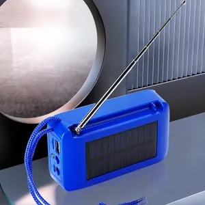 Tragbarer Kabelloser Bluetooth Lautsprecher Outdoor Kabellose Solarladung Subwoofer Mini Stereo Musikplayer