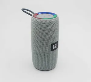 Tragbarer kabelloser Bluetooth-Lautsprecher mit LED-Licht und Outdoor-Sound Detailansicht.