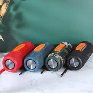 Enceinte Bluetooth portable avec des basses profondes, son stéréo sans fil coloré pour la musique.