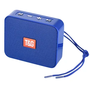 Tragbarer kabelloser Bluetooth-Lautsprecher mit Trageschlaufe, kleiner Outdoor-Bass-Box
