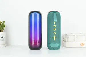 Haut-parleur Bluetooth portable avec LED TWS sans fil Mini enceinte audio exterieure