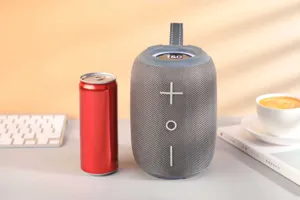 Haut-Parleur Bluetooth Portable Étanche Enceinte Sans Fil avec Lumières LED Colorées
