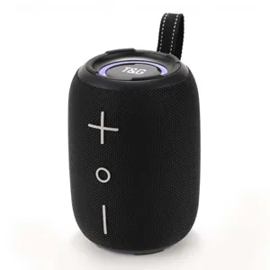 Enceinte Bluetooth portable avec lumiere LED etanche subwoofer sans fil pour exterieur