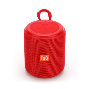 Tragbarer kabelloser Outdoor Stoff Bluetooth Lautsprecher mit praktischer Aufhaengung