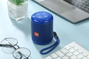 Tragbarer Mini Bluetooth Lautsprecher mit Trageband kabellose Outdoor Soundbox mit starkem Bass.
