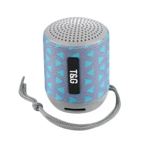 Altoparlante Bluetooth wireless portatile, mini subwoofer impermeabile da esterno con cordino.