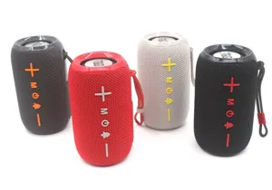 Portable wireless Bluetooth speaker with TWS function, waterproof outdoor mini sound box.