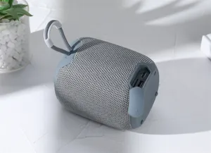 Portable mini bluetooth speaker outdoor wireless sound box with lanyard and multiports