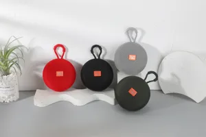 Altoparlante bluetooth portatile senza fili con gancio, mini cassa acustica da esterno
