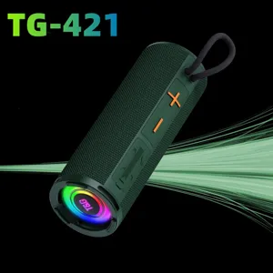 Altoparlante Bluetooth Senza Fili Portatile Luce Ambientale RGB Esterno Bassi Profondi Mini Soundbar Subwoofer Portatile