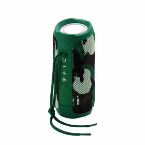 Portable wireless bluetooth speaker camo waterproof outdoor mini sound box with strap