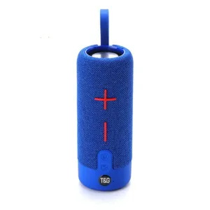 Altoparlante Bluetooth portatile senza fili da esterno con cordino e suono potente.