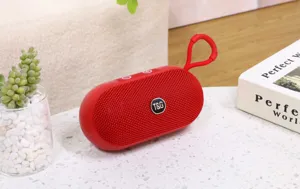 Altoparlante Bluetooth wireless portatile con bassi potenti, mini lettore musicale.
