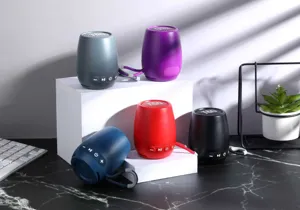 Altoparlante bluetooth mini portatile TWS stereo senza fili piccolo cannone in acciaio con opzioni.
