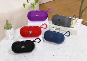Altoparlante bluetooth portatile senza fili con TWS, mini dispositivo audio esterno.