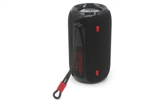 Portable waterproof wireless bluetooth speaker with strap, 1200mAh battery, TWS mini sound