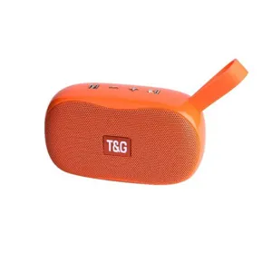 Tragbarer kabelloser Mini-Bluetooth-Lautsprecher mit Tragegurt fuer Outdoor Subwoofer.
