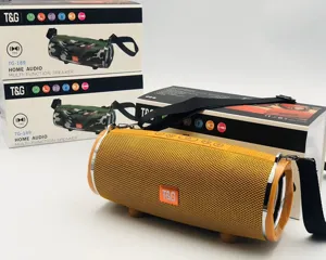 Altoparlante Bluetooth da esterno portatile con bassi potenti, design impermeabile e TWS.
