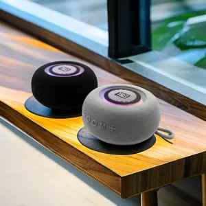 Tragbarer TWS kabelloser Bluetooth-Lautsprecher mit Stoffnetz, Outdoor Stereo Bass.
