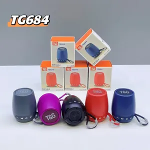 Altoparlante Bluetooth portatile TG684 mini senza fili stereo TWS scatola musicale.