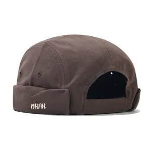 Berretto Docker Senza Visiera Retrò Stile Giapponese per Uomo Donna Casual in Cotone Modello Zuccotto Con Ricamo Lettere Regolabile Streetwear