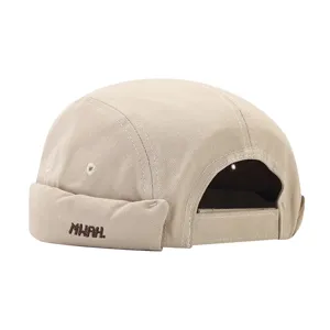 Berretto docker retrò in cotone miki hat senza visiera stile streetwear casual per uomo donna