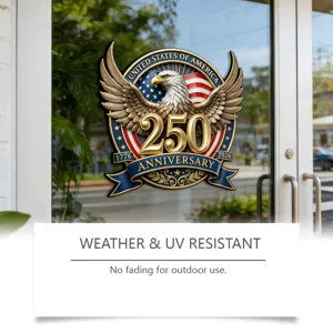 USA 250ste verjaardag adelaar auto raam sticker sticker weerbestendige buiten decor
