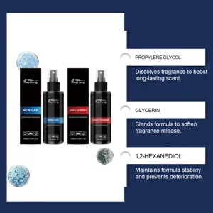 RAYHONG Car Air Freshener Spray 100ml Long Lasting Scent Odor Eliminator New Car & Cherry
