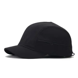 Vintage Short Brim Baseball Cap Quick Dry Soft Top Solid Color Sun Hat Adjustable Outdoor Sport Sunscreen Hat For Unisex