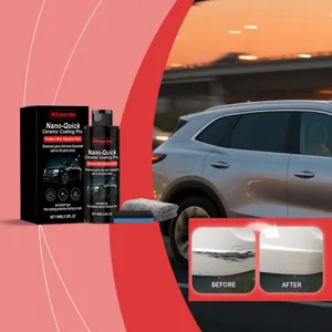 Hikmarion Nano Quick Revestimiento Ceramico Pro Pintura Coche Spray Kit Bote 100ml Set