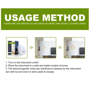 JUE-FISH instrument antigel électromagnétique image de détail avec instructions d'utilisation.