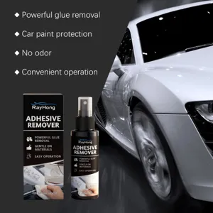 RAYHONG 50ml Car Adhesive Remover Spray, Effective Glue Cleaner for Auto Paint Protection